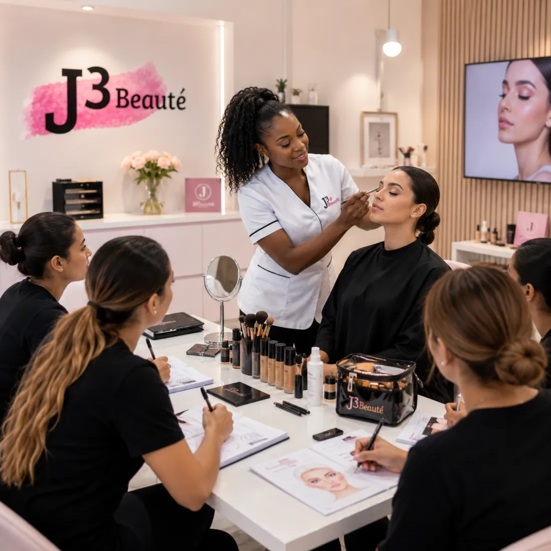 Professional makeup training