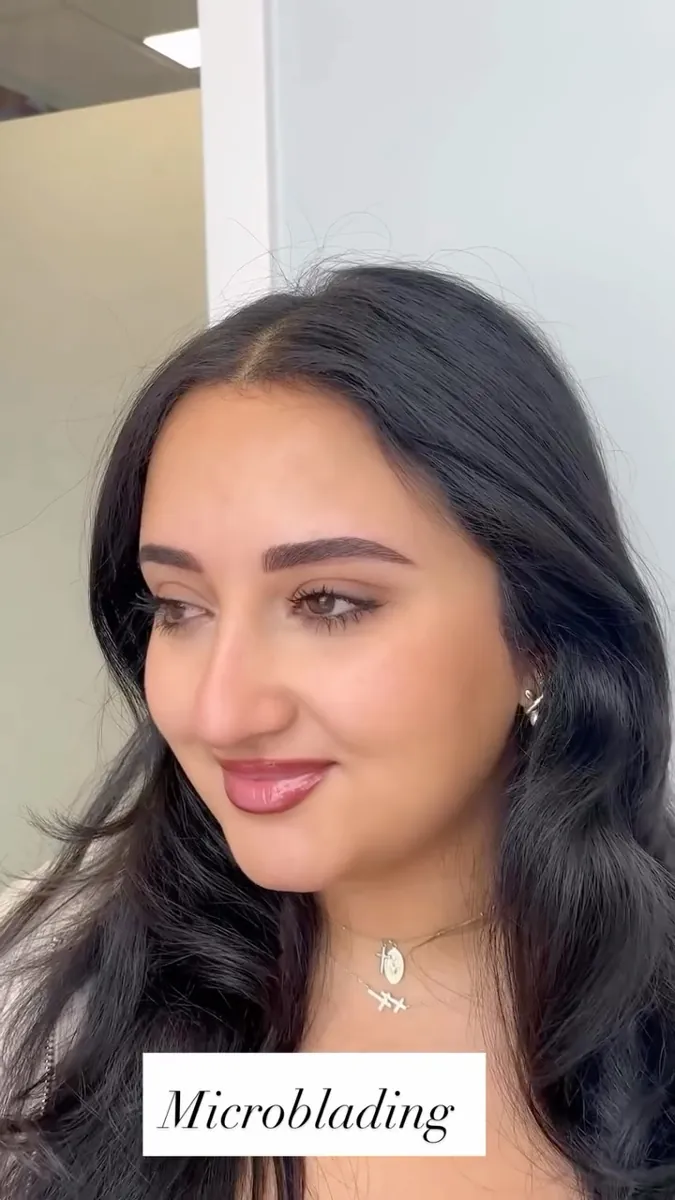 Reshaped brows